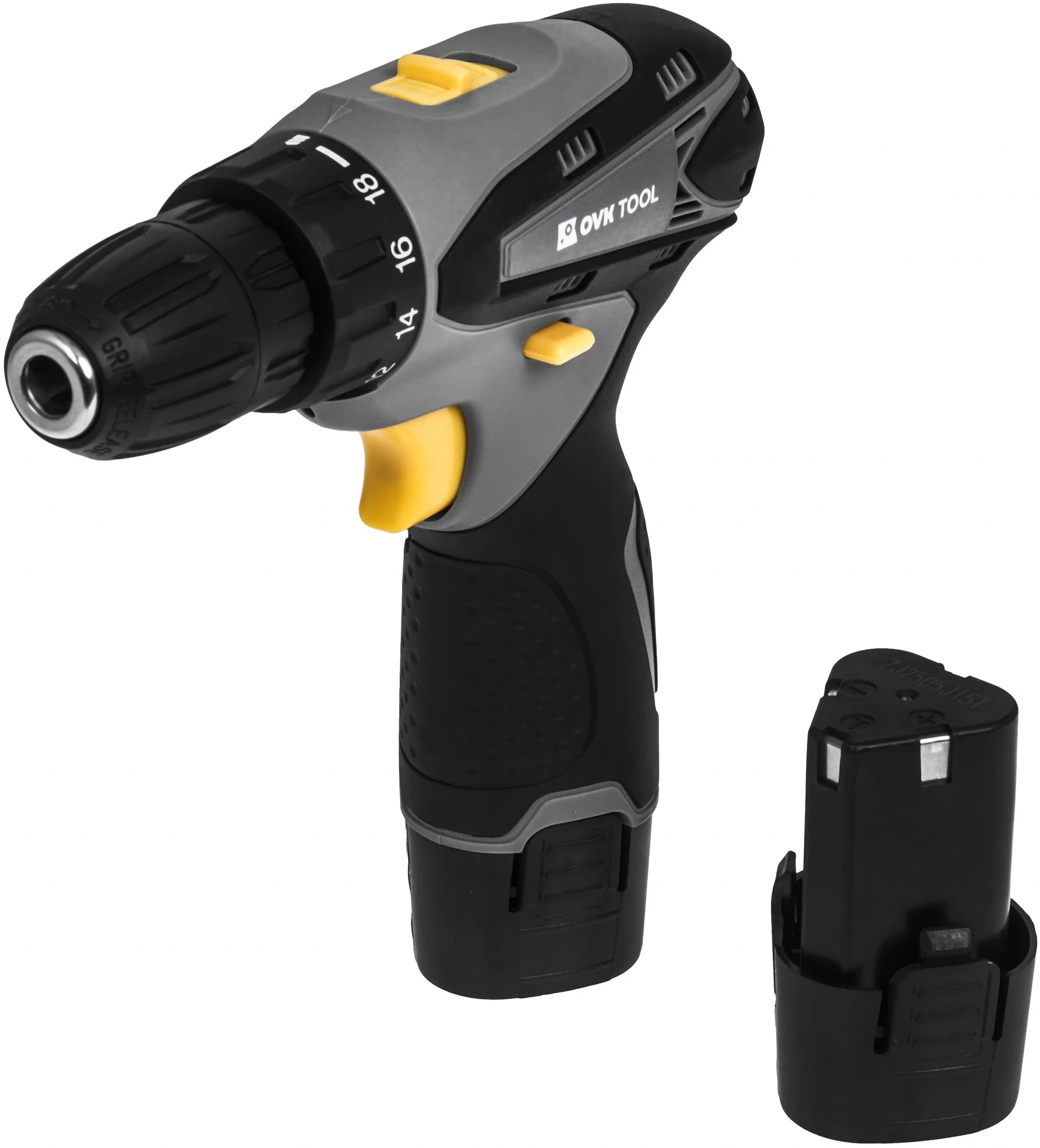 Дрель-шуруповерт Ovk Tools OTCS1AA-12V-1.5A 12Вт аккум. патрон:быстрозажимной (кейс в комплекте)