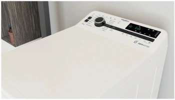 Стиральная машина Whirlpool TDLRB 7232BS/EU класс: D загр.вертикальная макс.:7кг белый инвертор