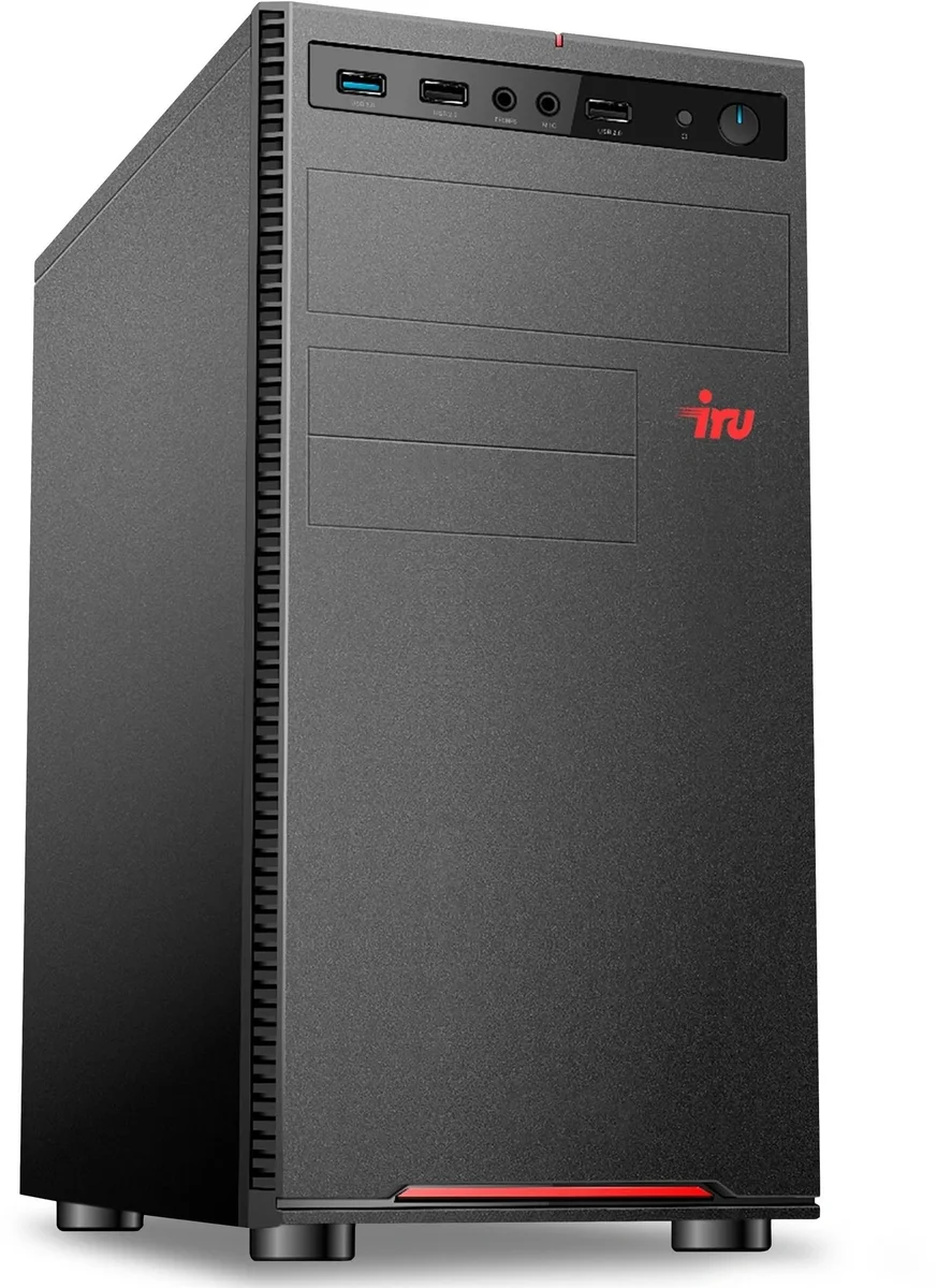 Компьютер IRU Planio 310H6SE MT i5 12400F (2.5) 16Gb SSD256Gb GT610 2Gb без ОС GbitEth 550W черный (RUS) (2169039)