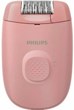 Эпилятор Philips BRE229/00 скор.:1 насад.:2 от электр.сети розовый