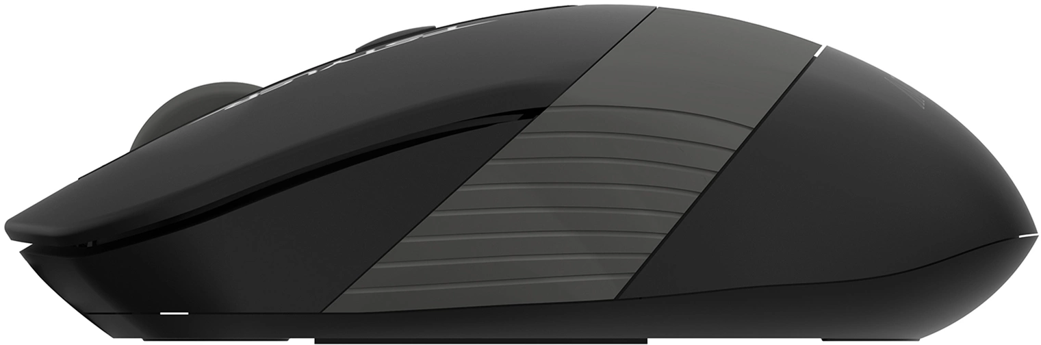 Мышь A4Tech Fstyler FG10 черный/серый оптическая 2000dpi беспров. USB 4but (FG10 GREY)