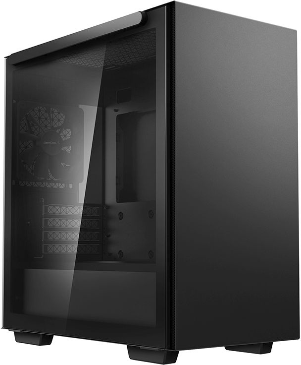 Корпус Deepcool MACUBE 110 BK R-MACUBE110-BKNGM1N-G-1 (714385) Black, mATX, CPU Height 165mm, VGA max 320mm, USB «3.0 x 2, Combo Jack x 1, int. 3.5» x 2 , 2.5» x 2, Ext. 5.25» x 0, 3.5» x 0»