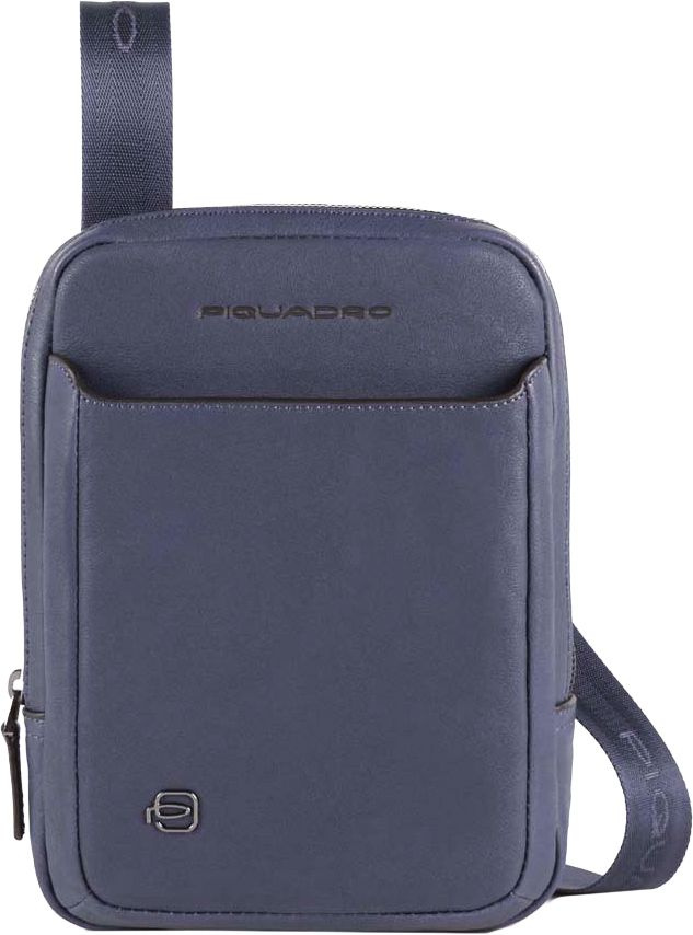 Сумка мужская Piquadro Black Square  CA3084B3/BLU4 синий натур.кожа
