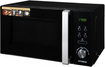 Микроволновая Печь Hyundai HYM-D3001 20л. 700Вт черный/хром