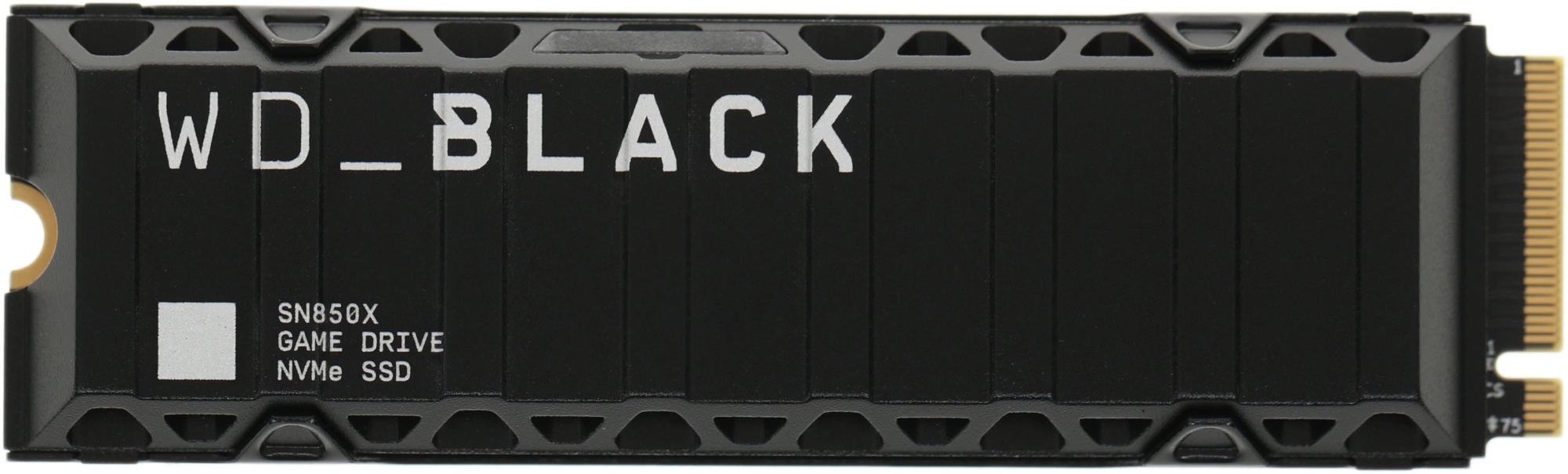 Накопитель SSD WD PCIe 4.0 x4 1TB WDS100T2XHE Black SN850X M.2 2280