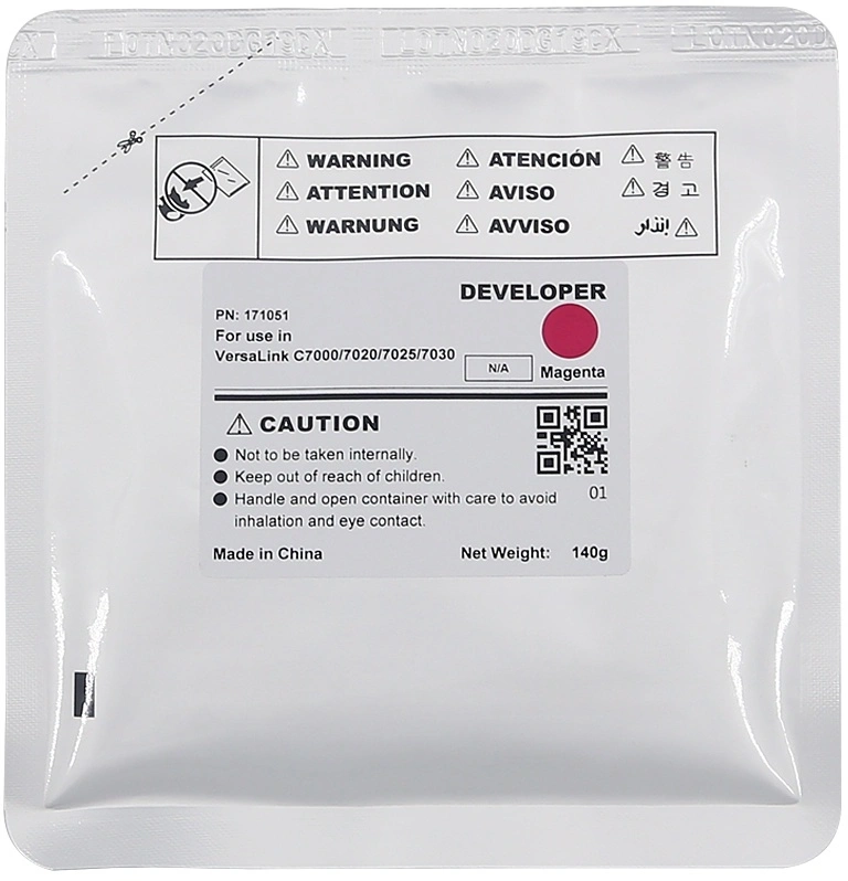 Тонеры и девелоперы Девелопер для XEROX VersaLink C7000/C7020/C7025/7C030 (CET) Magenta, 140г, 400000 стр., CET171051