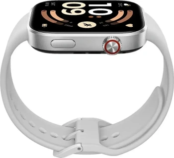 Смарт-часы Xiaomi Redmi Watch 6 2.07" AMOLED корп.серебристый рем.серый разм.брасл.:135-205мм (BHR08CUGL)