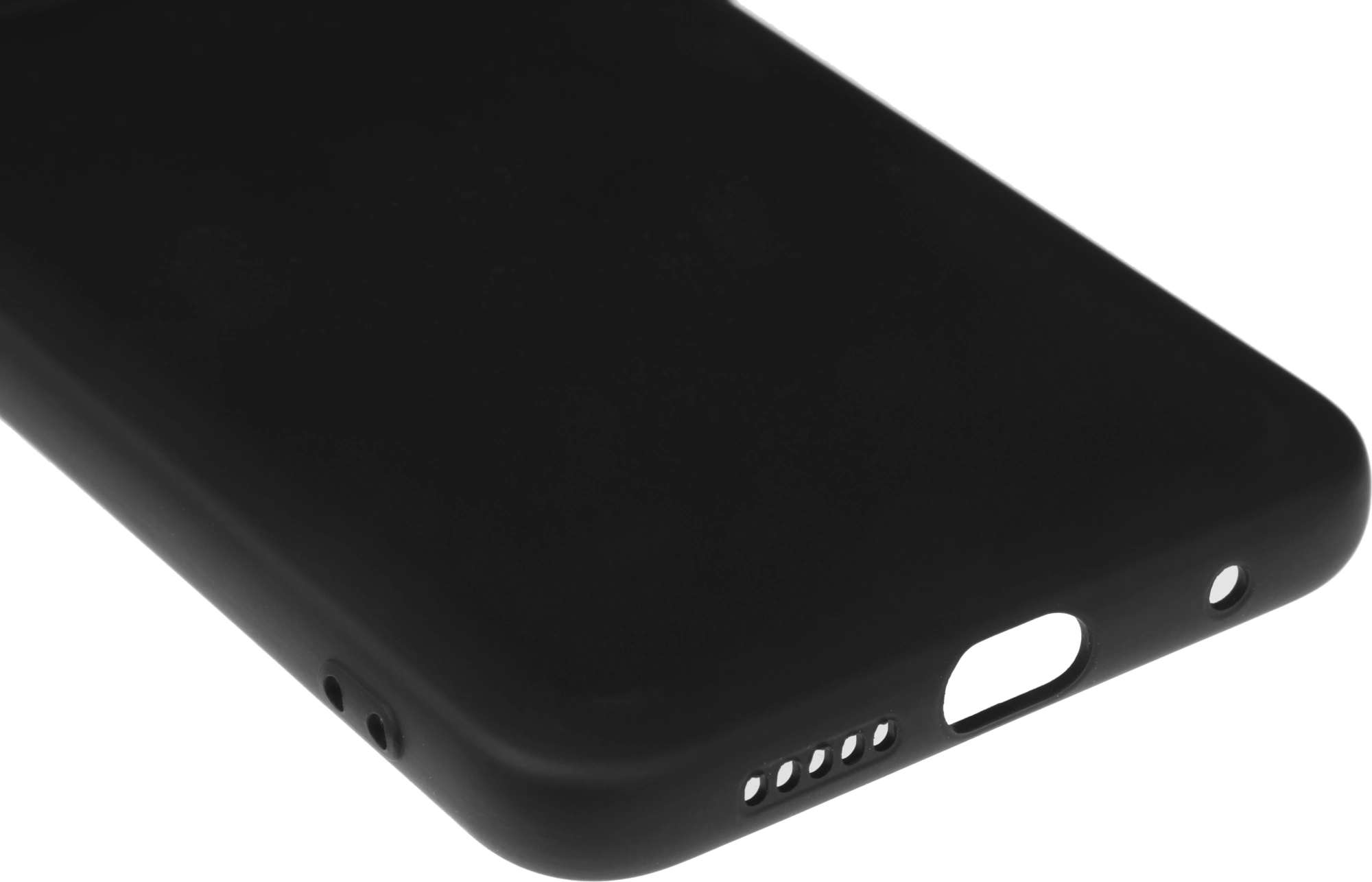 Чехол (клип-кейс) DF для Poco M4 Pro (4G) poOriginal-06 черный (POORIGINAL-06 (BLACK))