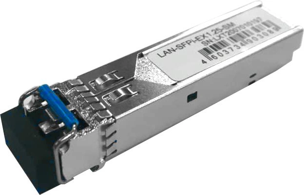Модуль SFP Lanmaster LAN-SFP-EX1.25-SM EX 40км, 1550нм, SM, duplex  LC,  1.25Gbps,  DDM, Cisco