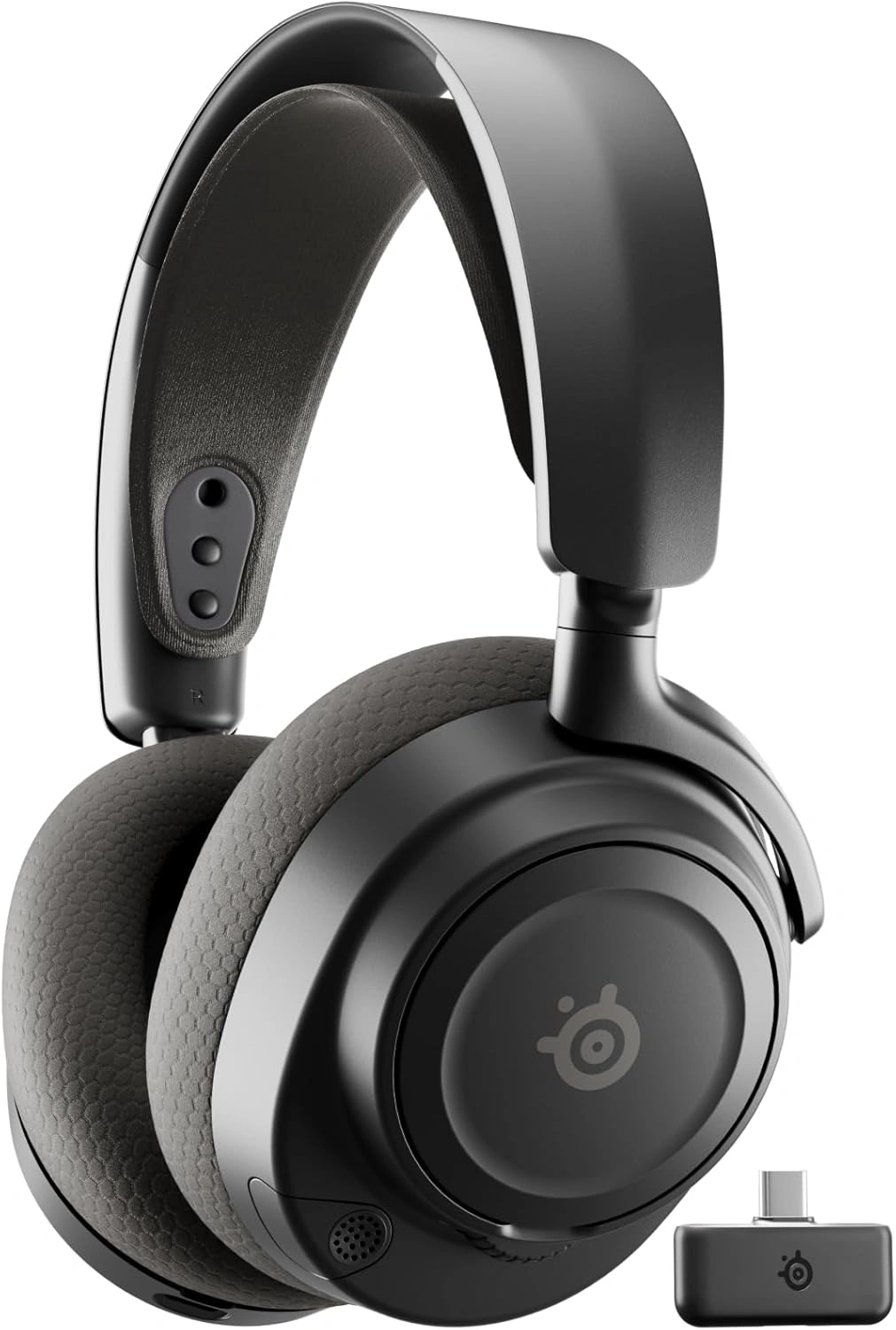 Гарнитура SteelSeries Arctis Nova 7 Wireless Gen 2 чёрный, беспроводная, радиоканал, до 50 ч, совместимость с PS5