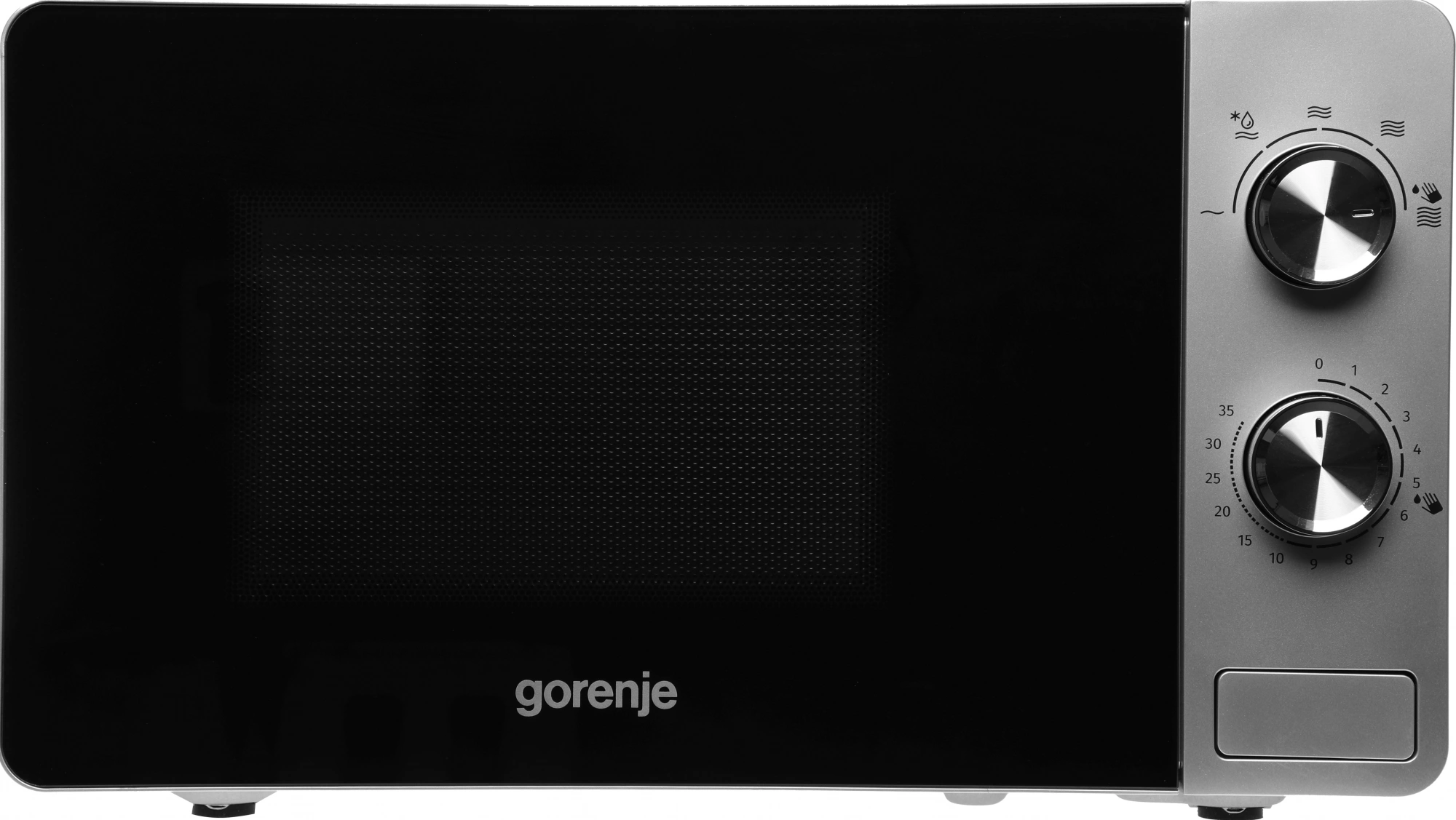 Микроволновая печь 20L SOLO SILVER MO20E1S 733234 800W GORENJE
