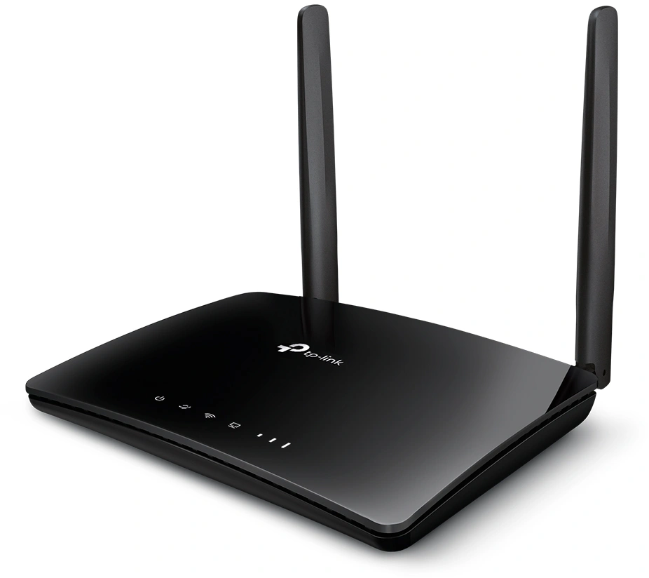 Archer MR402 - Маршрутизатор, TP-Link, Archer MR402, 3 порта LAN 10/100 Мбит/с, 1 порт LAN/WAN 10/100 Мбит/с, 1 слот для Nano SIM-карты, АС1200