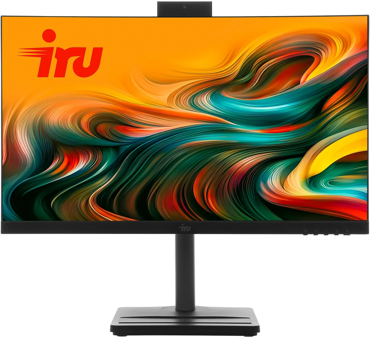 Моноблок 24.5" IRU Tactio 24ID 1920 x 1080 Intel Core i5-1235U 16Gb SSD 512 Gb Intel UHD Graphics 730 Windows 11 Pro 64 GbitEth WiFi BT 90W Cam черный