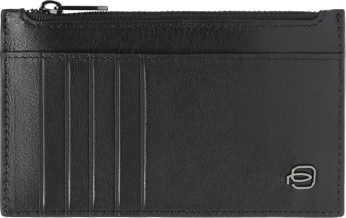 Чехол для кредитных карт Piquadro Blue Square PP6561B3R/N, натур.кожа, черный