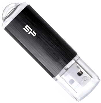 Флеш Диск Silicon Power 64Gb Ultima U02 SP064GBUF2U02V1K USB2.0 черный