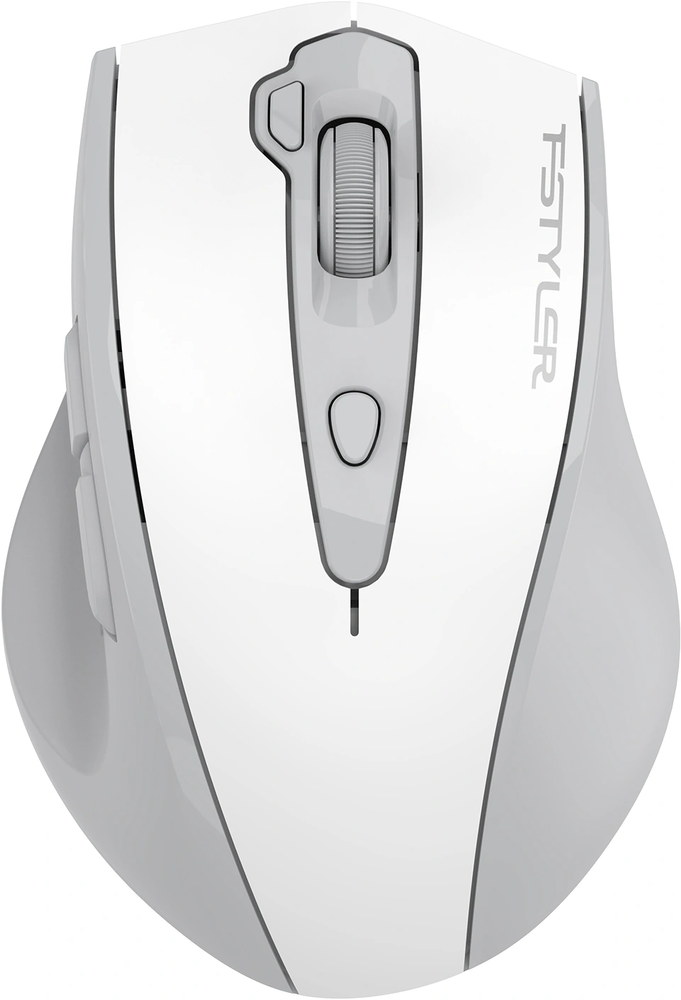 Мышь A4Tech Fstyler FG55S Plus серый оптическая 1200dpi silent беспров. USB