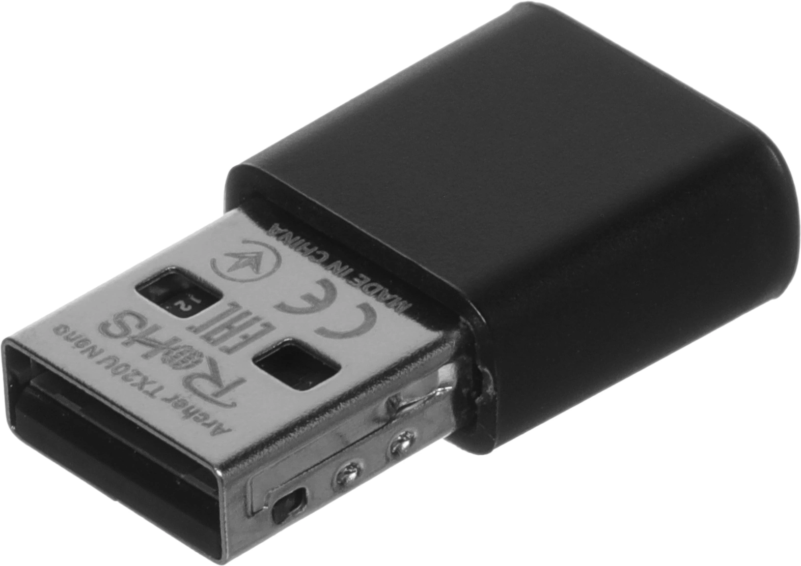 Сетевой адаптер Wi-Fi TP-Link Archer TX20U Nano AX1800 USB 2.0 (ант.внутр.) 2ант.