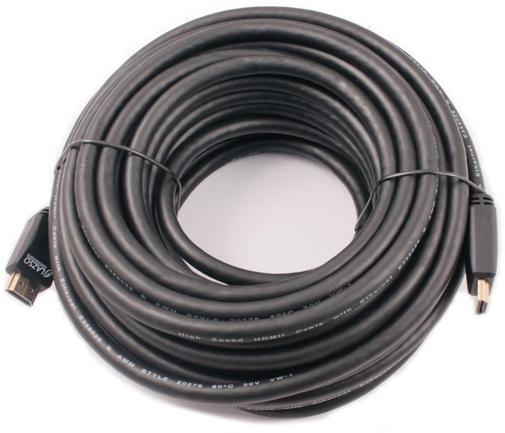 Кабель аудио-видео WH-111 HDMI (m)/HDMI (m) 15м. позолоч.конт. черный (9785)