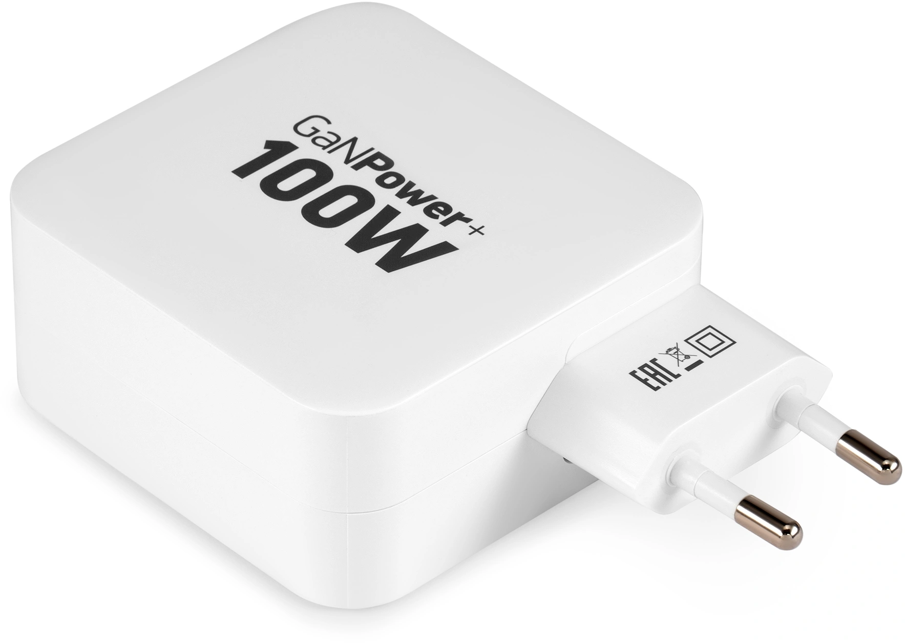 Сетевое зарядное устройство Digma Pro DPW10B 100W 5A (PD+QC) 2хUSB-C/USB-A универсальное белый (DPW1B0G012WH)