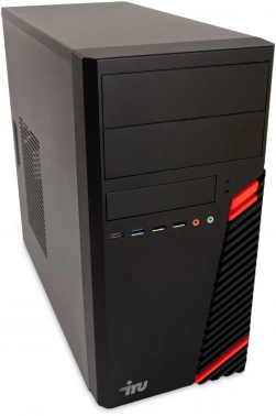 ПК IRU Tactio 316SE MT Cel G6900 (3.4) 8Gb SSD250Gb UHDG 710 FreeDOS GbitEth 500W черный (RUS) (2029590)