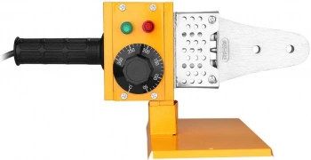 Сварочный аппарат для пластиковых труб Deko RPPWM1600W 1.6кВт Тмакс.:300 парн.насад. 3насад. (кейс в компл.) (083-3008)