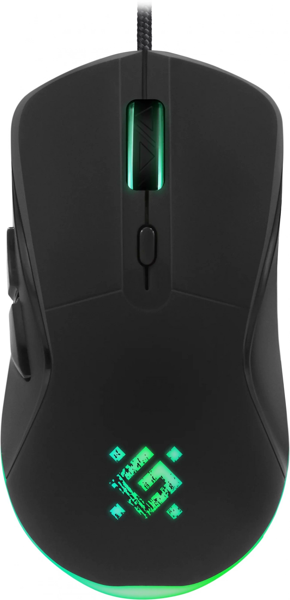Мышь проводная DEFENDER Arga (Арга) GM-049 черный (USB, 3600dpi, 6but) (52049)