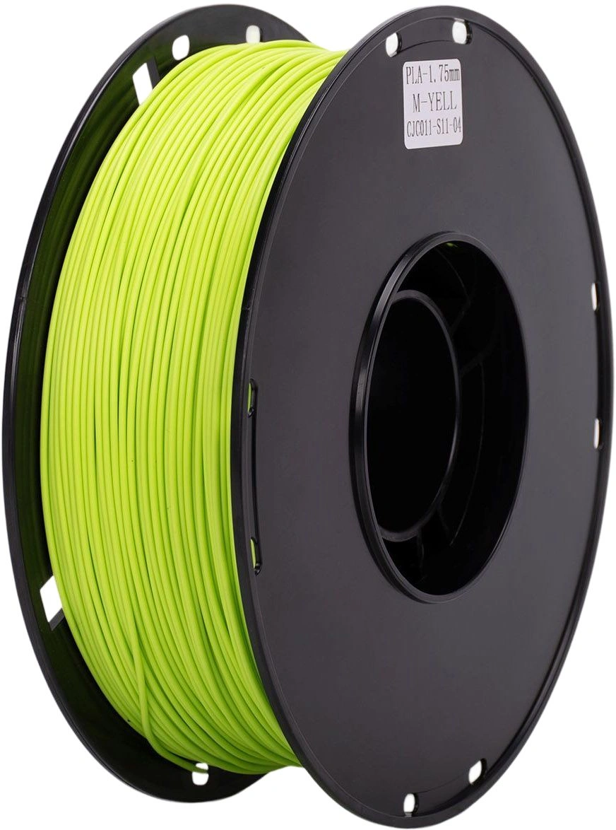 Пластик для 3D-печати CACTUS CS-3D-PLA-1KG-M-YELL, PLA Matte, 1.75мм, 1кг, желтый