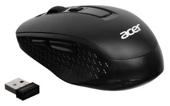 Мышь Acer OMR060 черный оптическая 1600dpi беспров. USB 6but (ZL.MCEEE.00C)