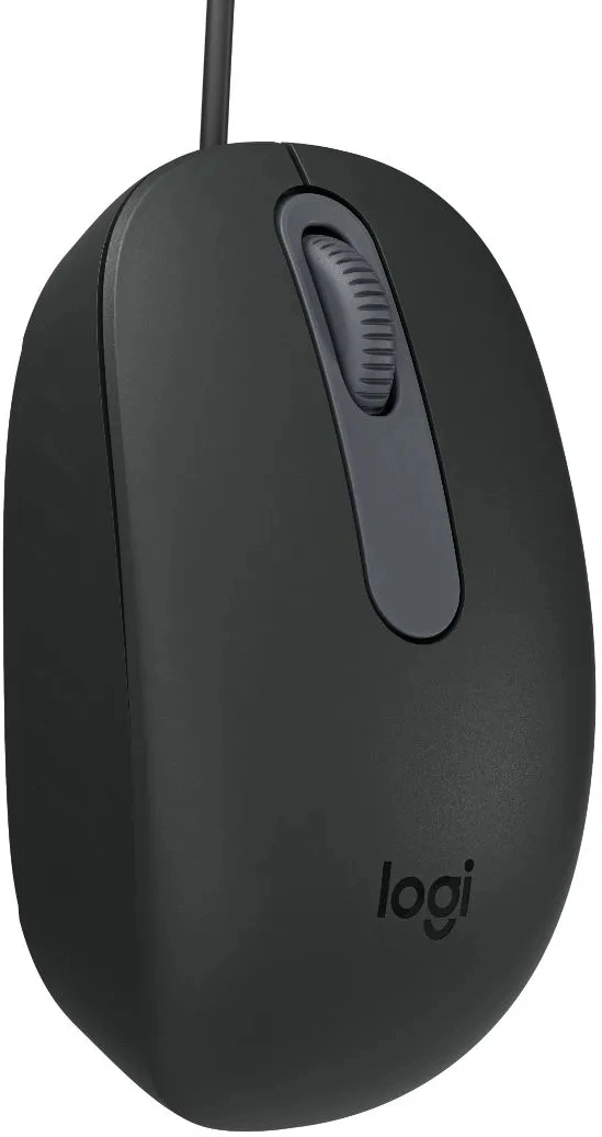 Мышь Logitech M86 черный оптическая 8000dpi USB для ноутбука 2but (910-007661)