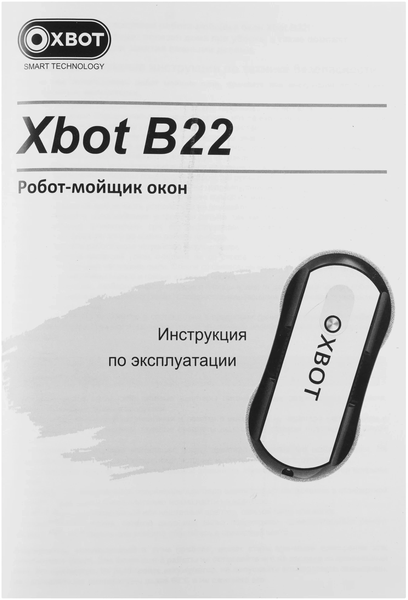 Мойщик окон Xbot С31 пит.:от сети черный
