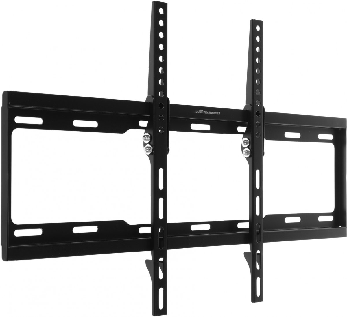 Крепление Ultramounts UM834T {Для использования с телевизорами диагональю 37"-70", весом до 35кг. Возможен наклон до 14 градусов .Расстояние телевизора от стены 25мм. VESA 200X200, 400x200, 300x300, 4