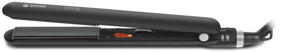 Выпрямитель Vitek 8288-VT 35Вт черный/красный  макс.темп.:200С покрытие:керамико-турмалиновое (8288-VT-01)