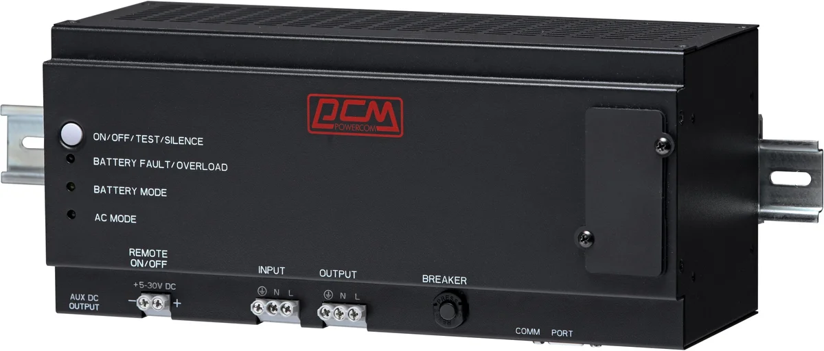 Источник бесперебойного питания Powercom DRU-1000 600Вт 1000ВА черный