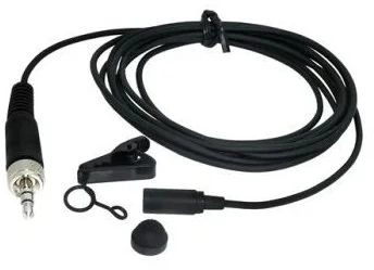 Микрофон проводной Sennheiser ME 2 1.6м черный