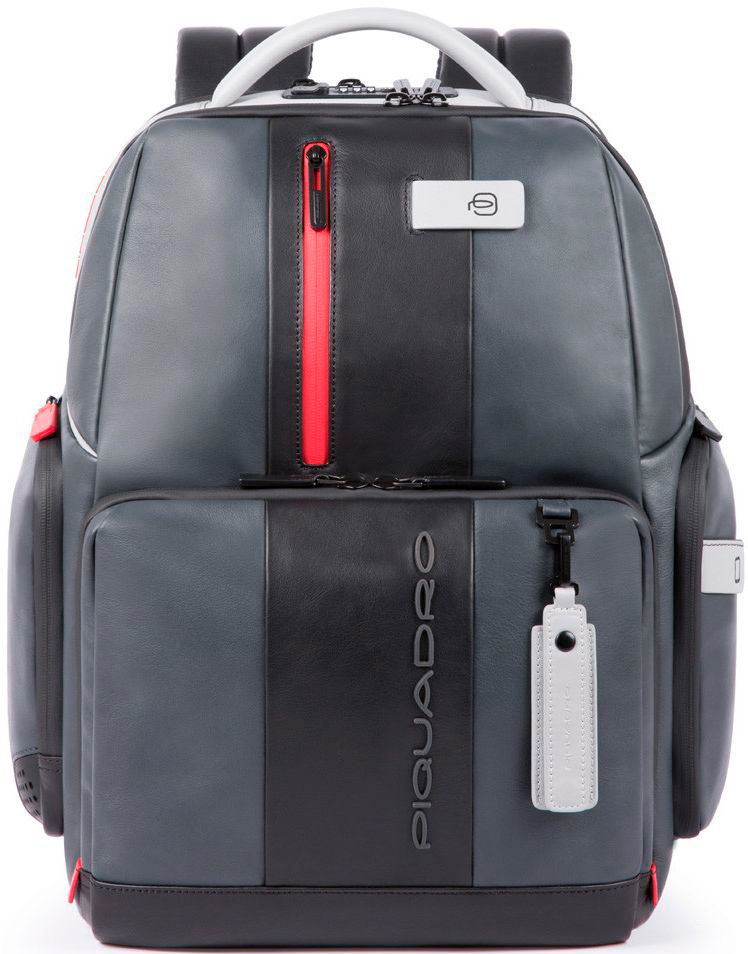 Рюкзак для ноутбука Piquadro Urban CA4550UB00BM/GRN серый/черный
