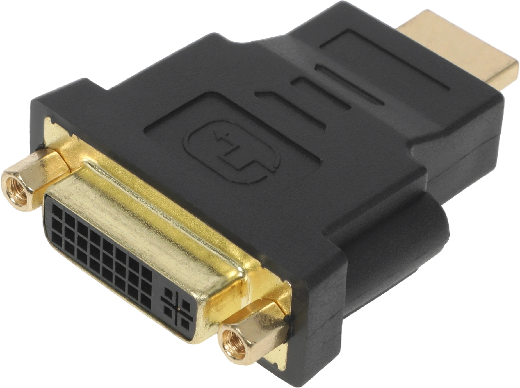 Переходник Ningbo HDMI (m) DVI-D (f) (CAB NIN HDMI(M)/DVI-D(F)) черный