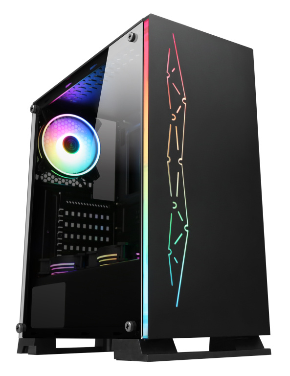 Компьютерный корпус AeroCool / Formula F-3402 черный без БП ATX 5x120mm 2x140mm 2xUSB2.0 1xUSB3.0 audio bott PSU
