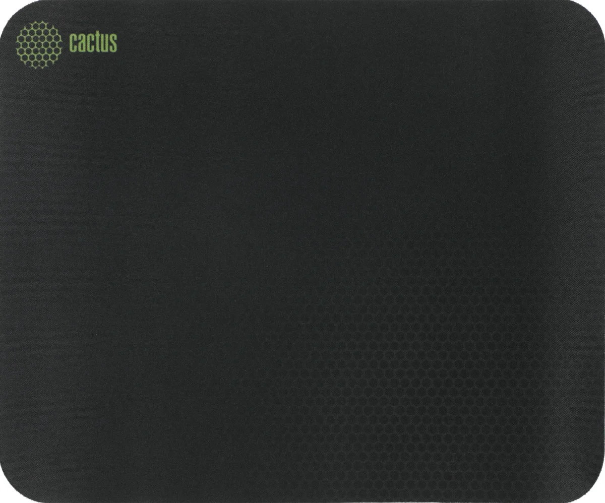 Коврик для мыши Cactus Black Mesh черный 250x200x3мм (CS-MP-D02S)
