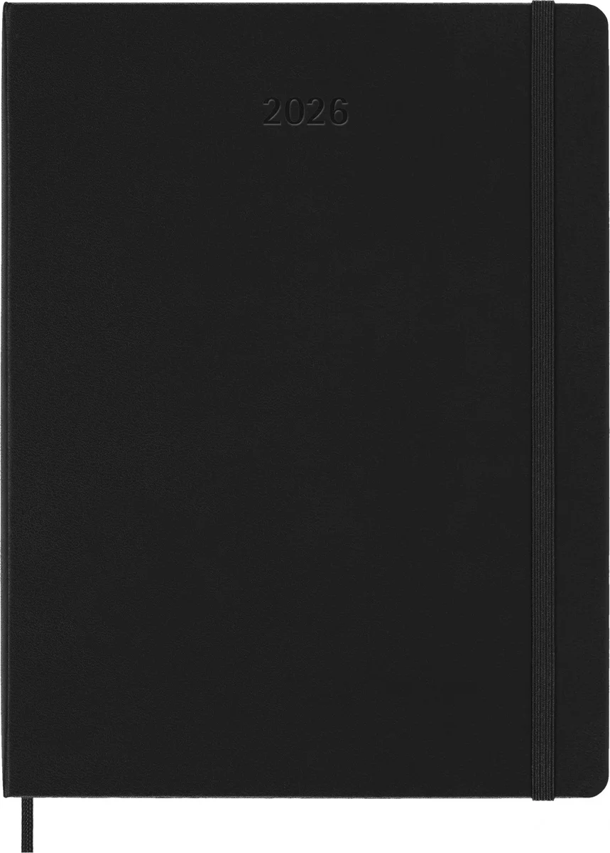 DHB12WN4 Еженедельник Moleskine CLASSIC WKNT XL 190х250мм 144стр. черный
