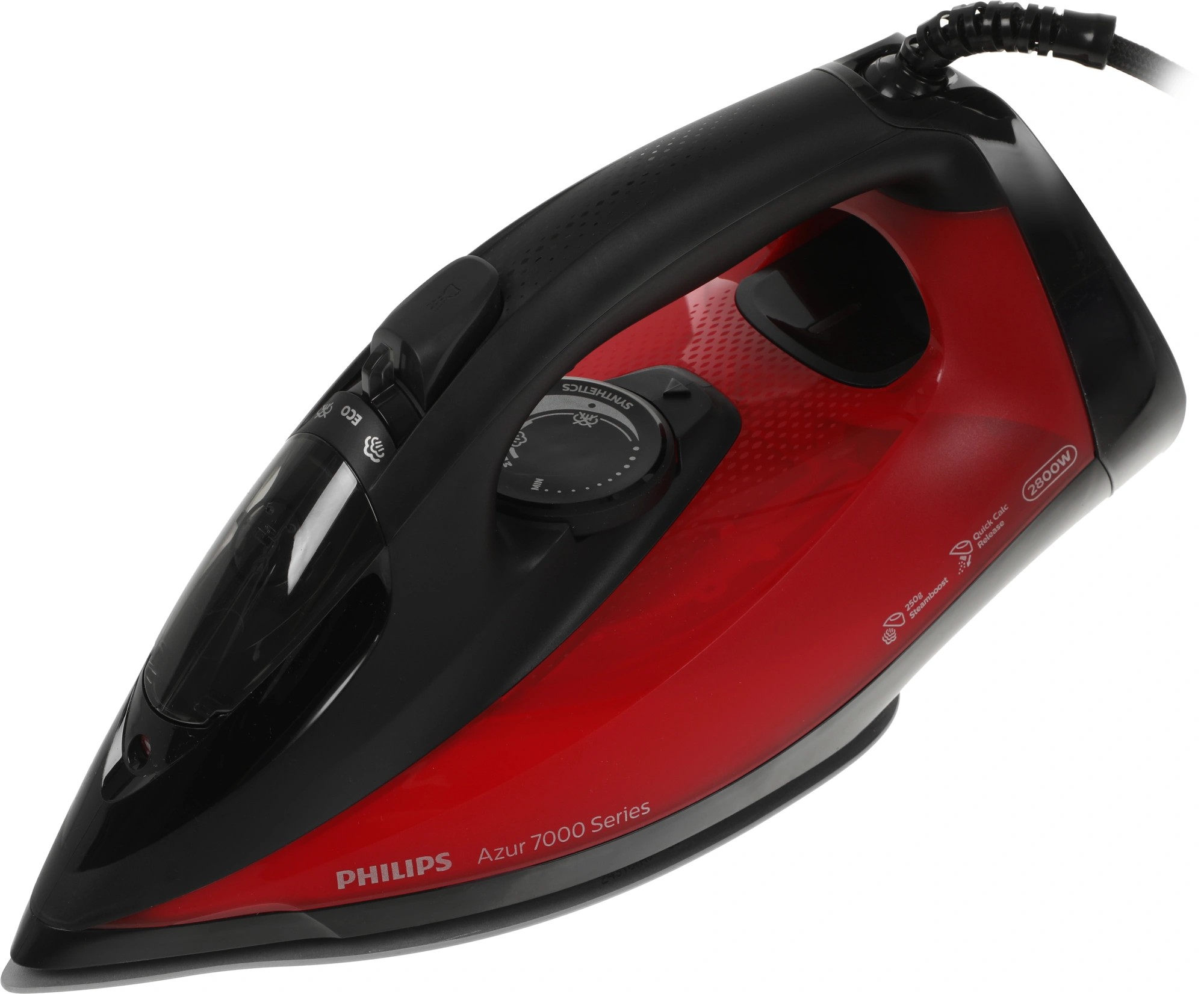 Утюг Philips DST7022/40 2800Вт черный/красный