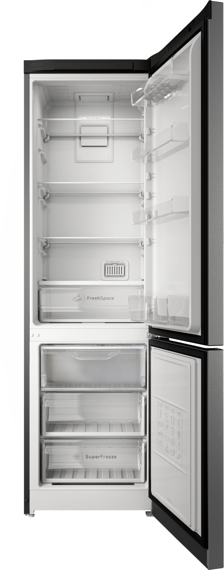 Холодильник Indesit ITS 5200 NG 2-хкамерн. темно-серый мат.