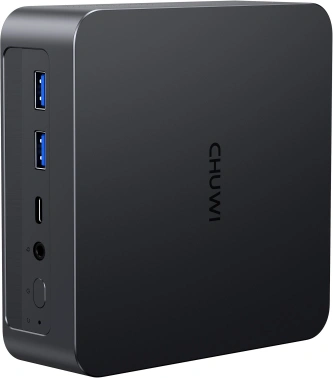 ПК Мини Chuwi AuBox X Core Ultra 5 226V (2.1) 16Gb SSD512Gb ARC 130V Windows 11 Pro 2.5xGbitEth WiFi BT 100W серый