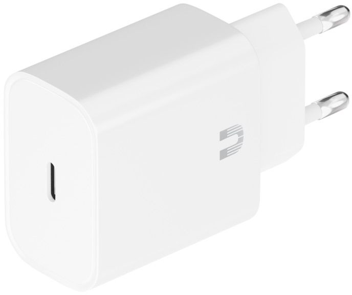 Сетевое зар./устр. Uzay 20W 3A+2.22A+1.67A (PD) USB-C универсальное белый (UZ-WC20-TC-015-WH)