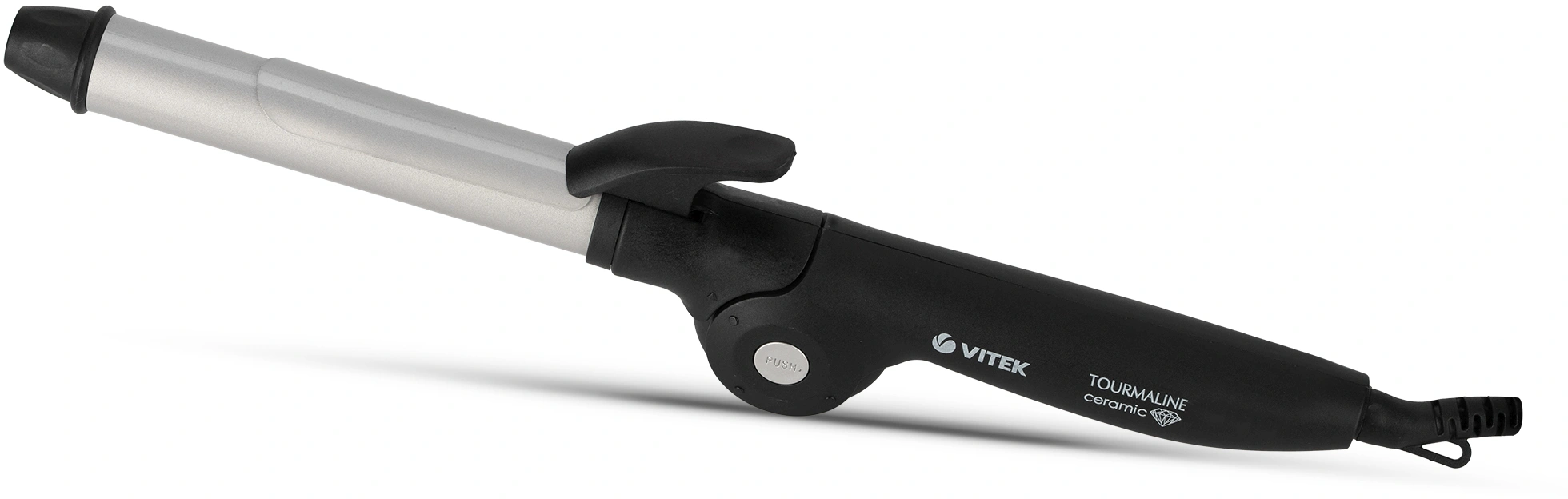 Щипцы Vitek Metropolis VT-2522 50Вт черный/серебристый макс.темп.:180С покрытие:керамико-турмалиновое