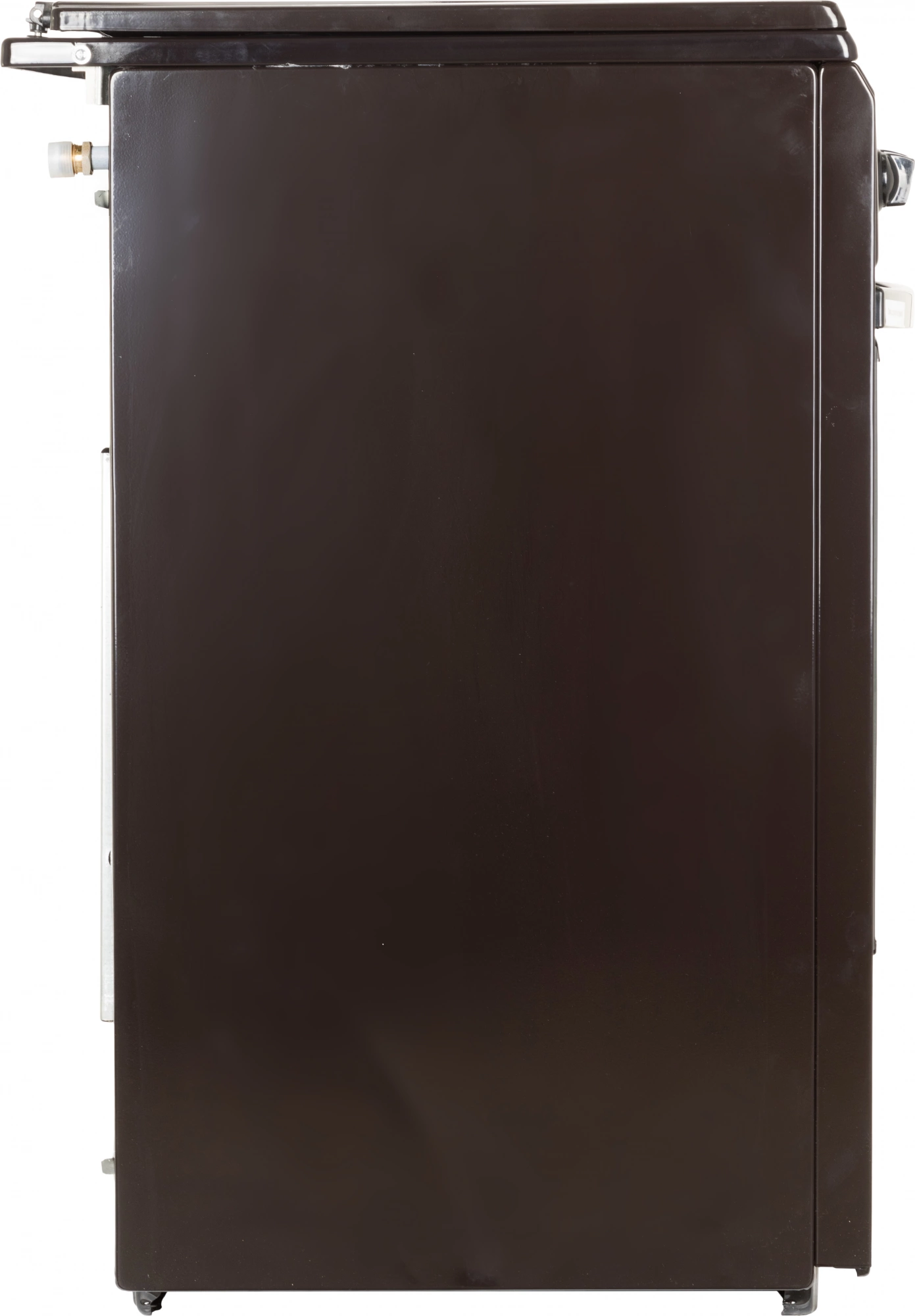 Плита Газовая Flama RG 2401 B коричневый (металлическая крышка) реш.сталь
