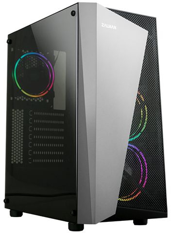 Корпус Zalman S4 Plus черный ATX 7x120mm 2xUSB2.0 1xUSB3.0 audio bott PSU [S4 PLUS BLACK]