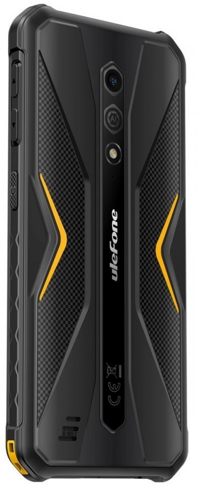 Смартфон Ulefone Armor X12 Pro 64Gb 4Gb оранжевый/черный моноблок 3G 4G 2Sim 5.45" 720x1440 Android 13 13Mpix 802.11 a/b/g/n/ac NFC GPS Protect FM microSD max256Gb