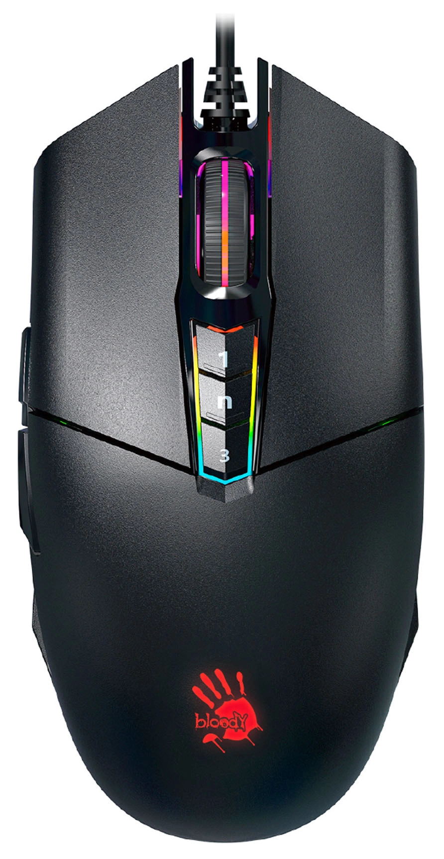 Мышь игровая A4Tech Bloody P91 Pro , черный , оптическая, 16000dpi , USB3.0, 8 кнопок, RTL {20}