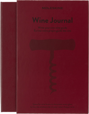 Блокнот Moleskine PASSION WINE PASWINE Large 130х210мм 400стр. подар.кор. винный