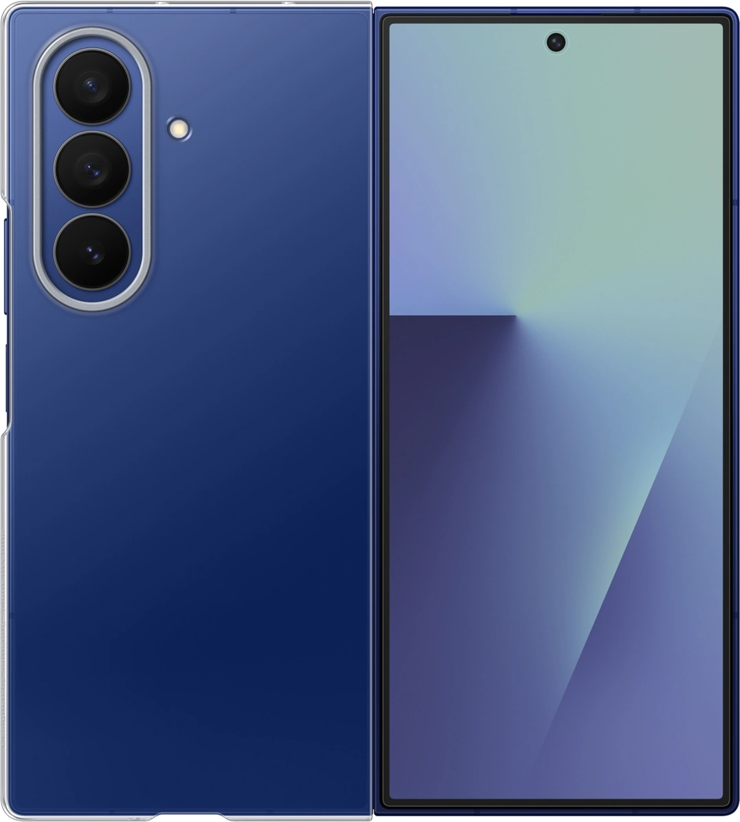 Чехол (клип-кейс) Samsung Clear Case, для Samsung Galaxy Z Fold7, прозрачный [ef-af966ctegru]